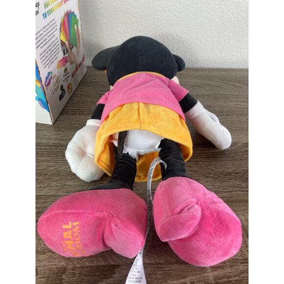 Disney Animal Kingdom Minnie Mouse Plush Lot & Color Brain Game Bundle 8+ Years - Picture 12 of 13